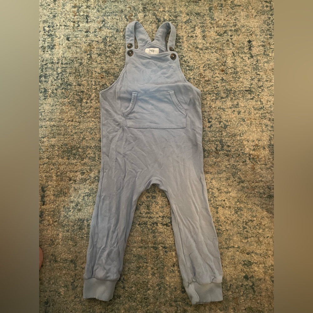 Light Gray Little Sleepies Overalls